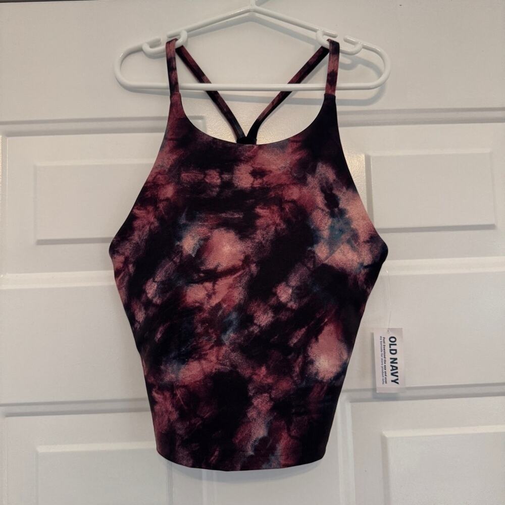 Old Navy Active Power Light Support Longline Built in Sports  - Size: XL - NWT